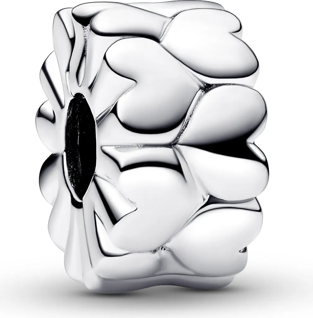 Pandora 792828C00 Charm Clip Cuore Argento Sterling per Bracciali Moments