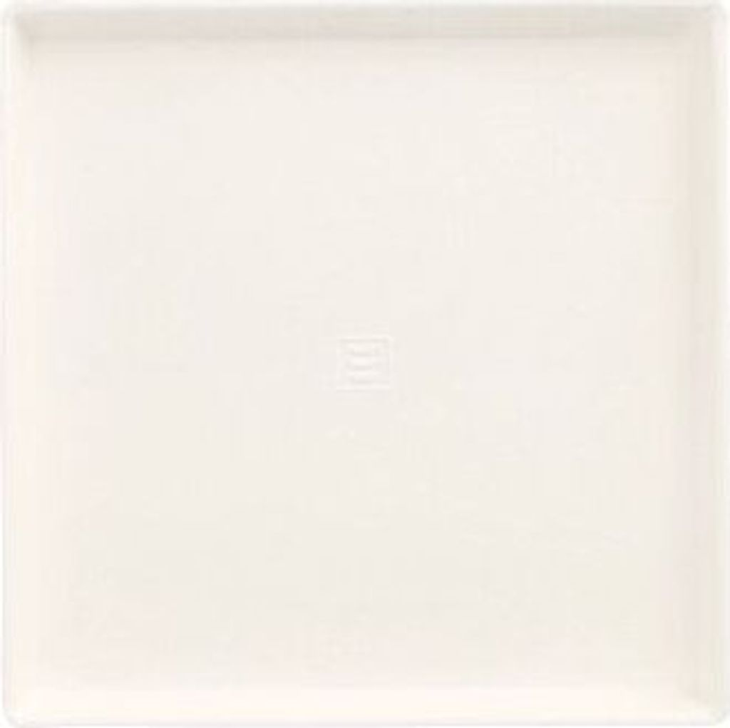 400 Teller Zuckerrohr "pure" eckig 12,5 cm x 12,5 cm x 1 cm weiss "Cella"