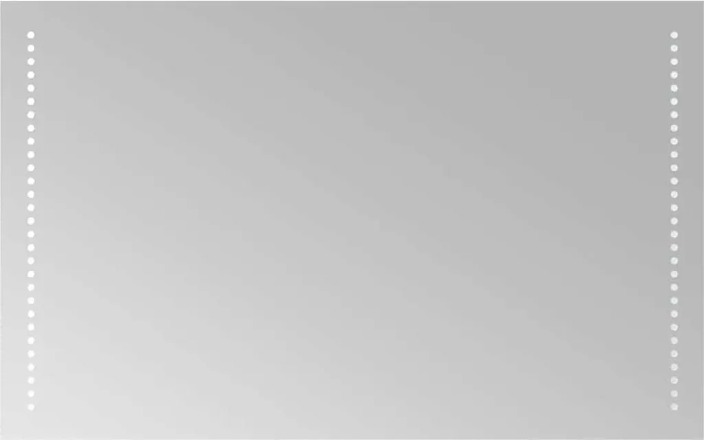 Specchio Bagno LED 80x50 cm Retroilluminato | Design Moderno Antinebbia