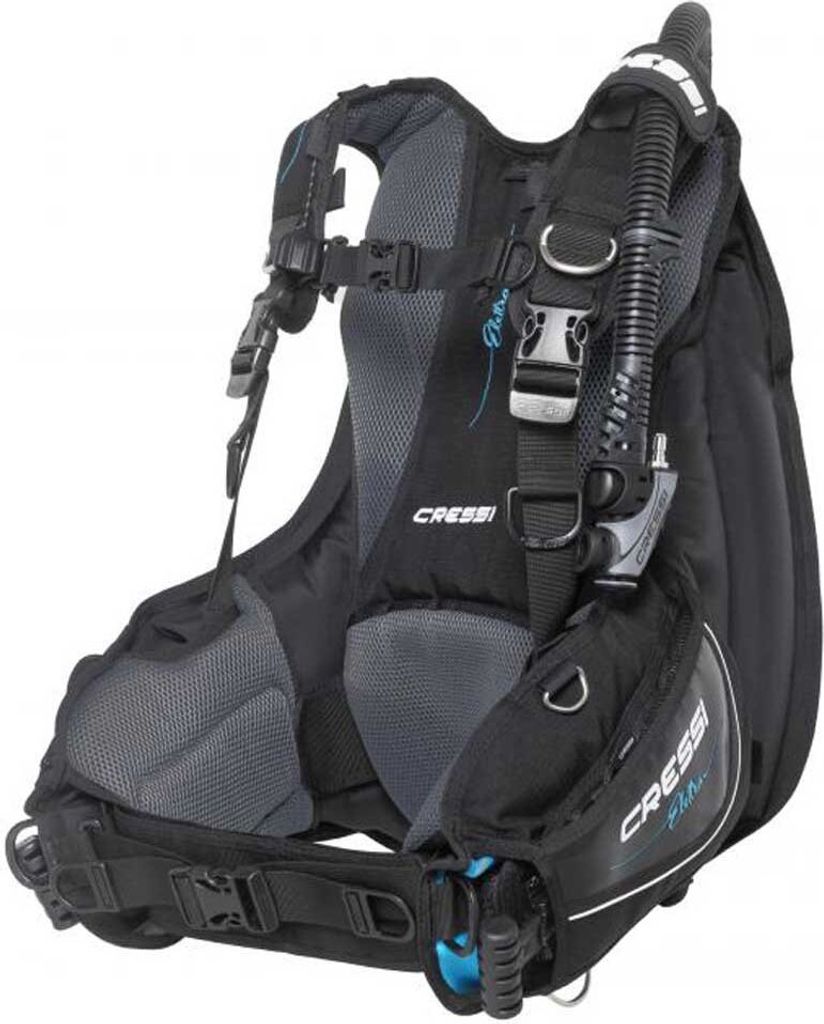 Cressi Ellettra Bcd Schwarz M Schwarz M Produktbild 