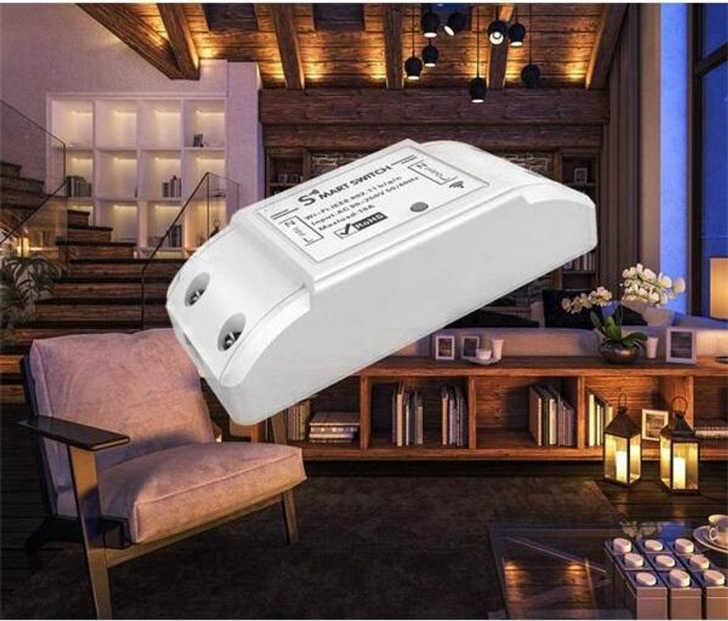 WOOX WOOX R4967 Smart WiFi Schalter powered by TUYA, 10A, Produktbild 