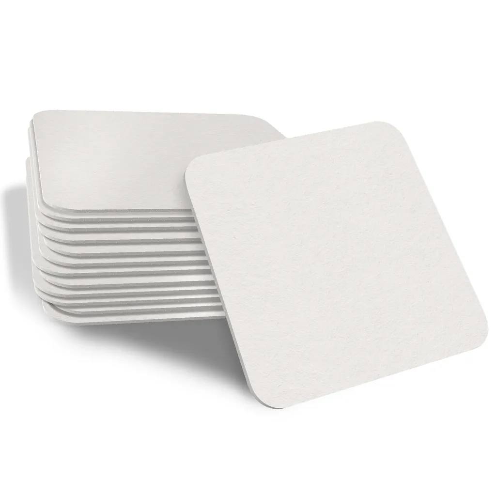 Supports de Verre pour Mariage et DIY 50 Pièces 93x93 mm Funke & Brand