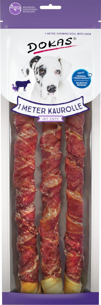 Rotolo Doka's da 1m con anatra - 315g Immagine del prodotto 