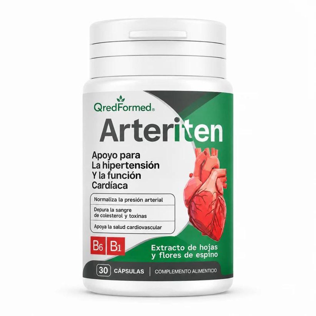 ARTERITEN - Tägliche Herz-Kreislauf- & Wellness-Unterstützung - 30 Kapseln