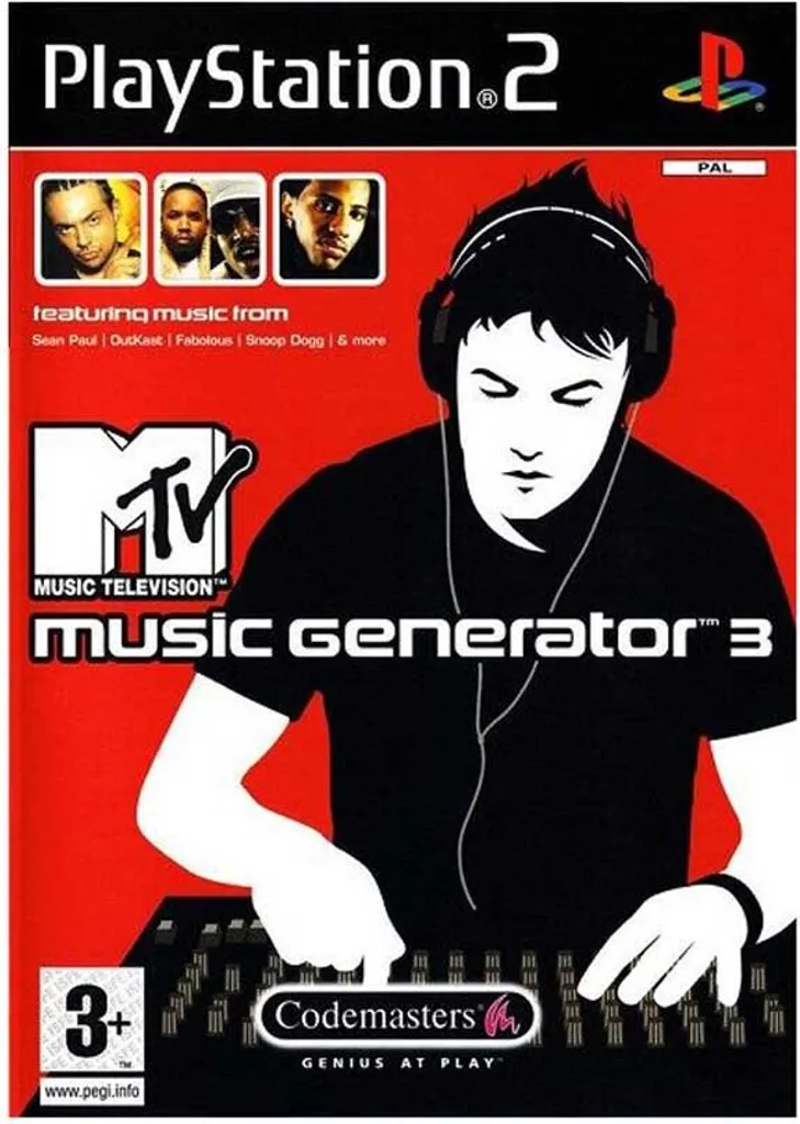 Prezzo Shock MTV Music Generator 3 PS2 PAL - Occasione Collezionismo