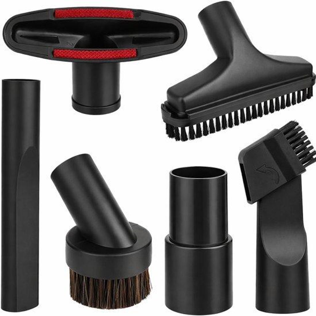 Ultiluxe Staubsauger Düse Set - 6-teilig - Universelle Aufsätze - Zubehör für Saugen - kompatibel mit Miele, Philips, AEG, Kärcher, Bosch
