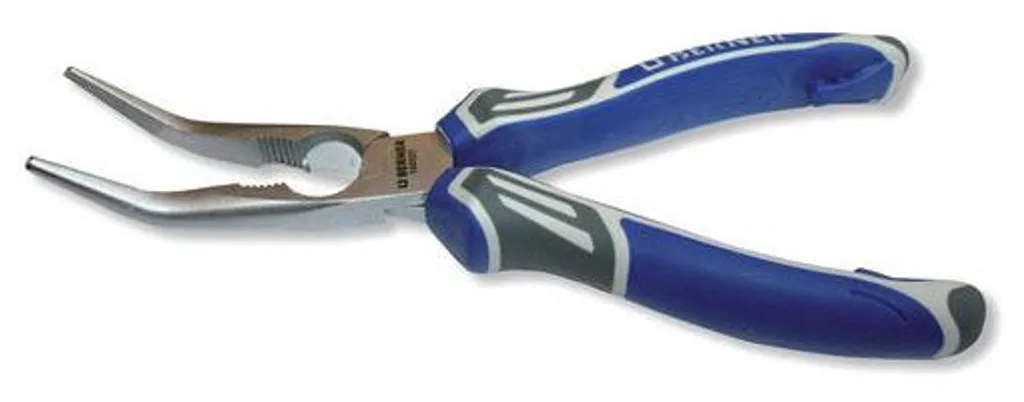 Pince courbée 205 mm Bernese 100527 avec becs fins en acier renforcé