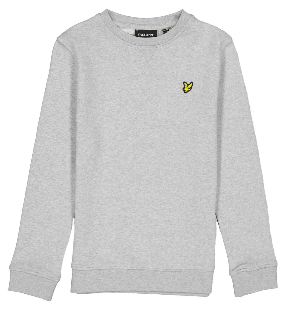 Lyle & Scott - Sweatshirt für Kinder, Rundhalsausschnitt GT18891 (134) (Grau meliert)