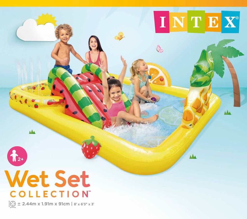 Plac zabaw owocowy 244 x 191 x 91 cm INTEX 57158 Produktbild 35