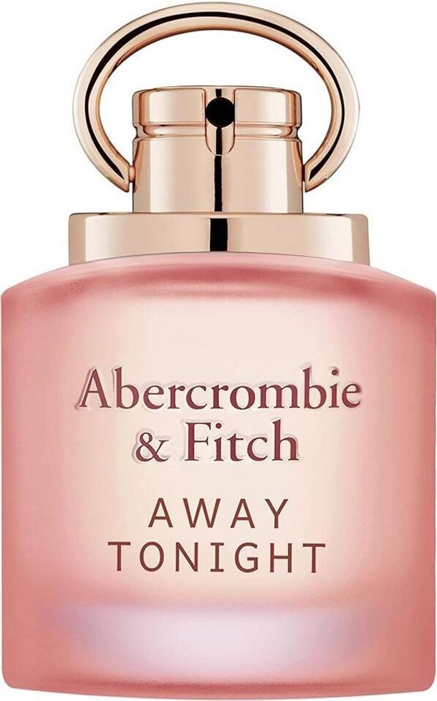 A bottle of Abercrombie & Fitch Away Tonight Eau de Parfum for women.