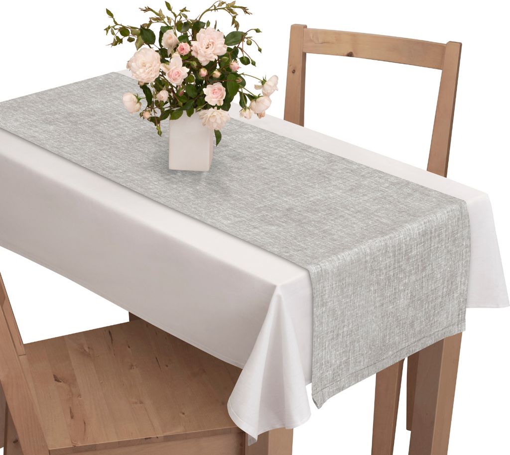Tischläufer, Maße: 40x130 cm, Farbe: Luna