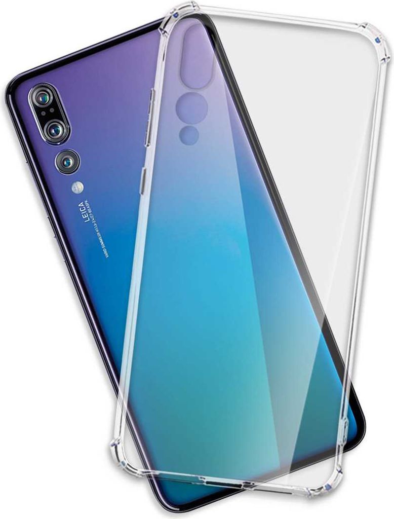 TPU Hülle Clear Armor Soft Case für Huawei P20 Pro (CLT-L04,L09,L29, 6.1'') - transparent