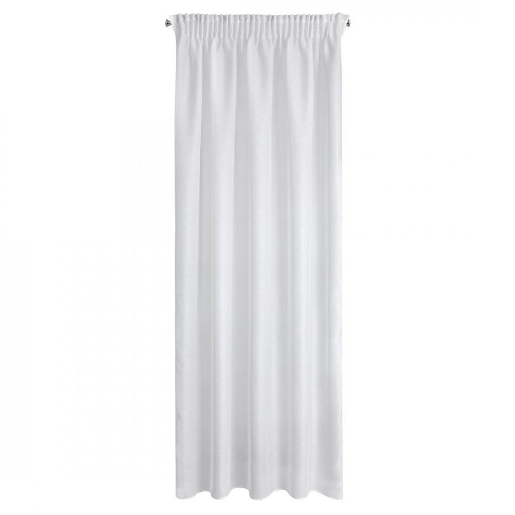 Gardine REBECCA weiß 140x250 Kräuselband Produktbild 