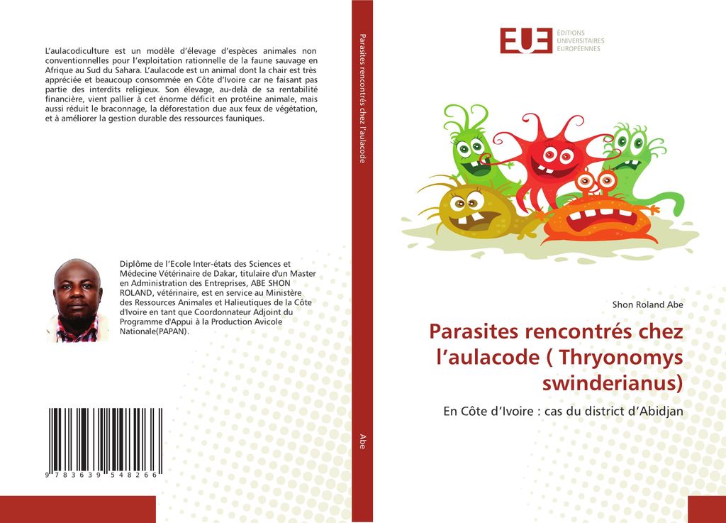 Abe, S: Parasites rencontrés chez l'aulacode ( Thryonomys sw