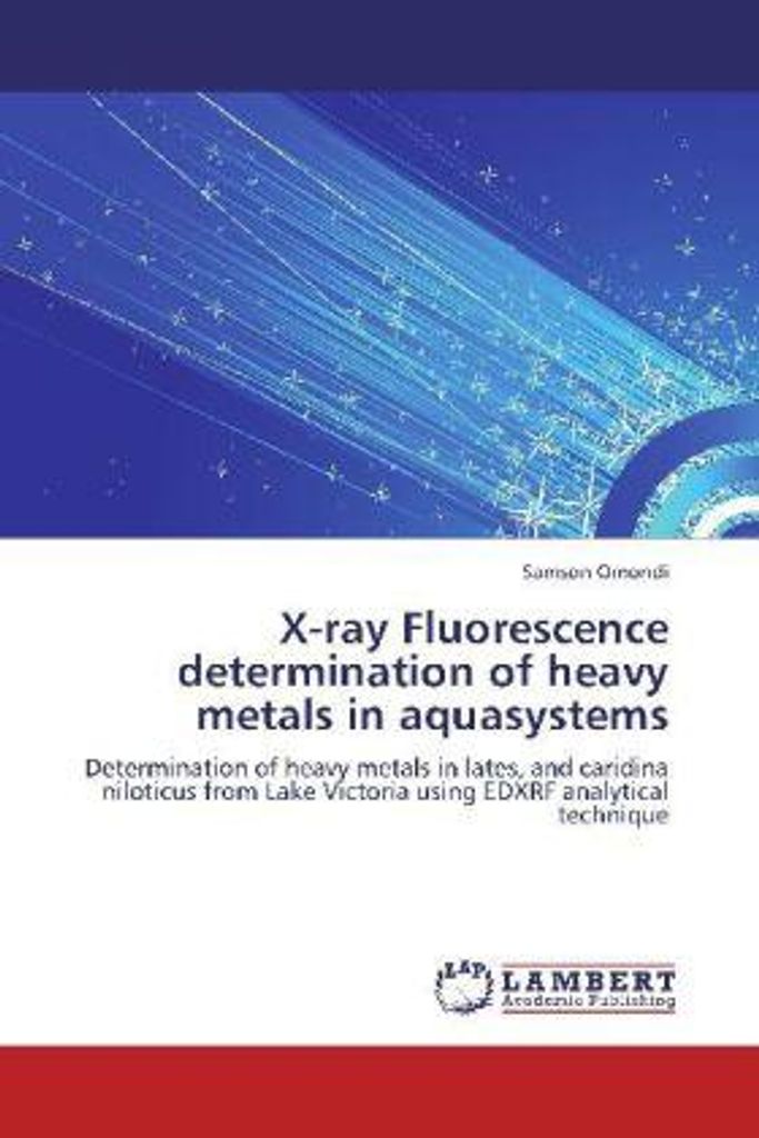 Omondi, S: X-ray Fluorescence determination of heavy metals