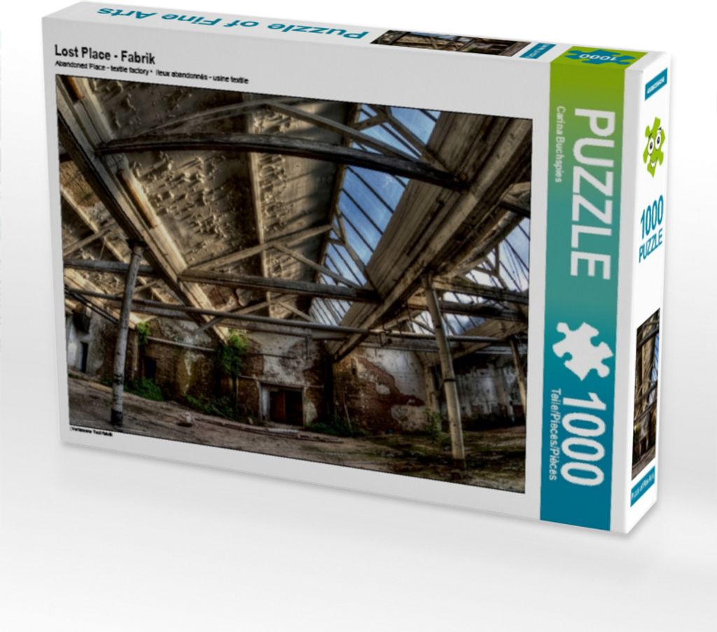 Calvendo Lost Place - Fabrik 1000 Teile Puzzle quer 640x480mm, Buchspies Carina; 7282757