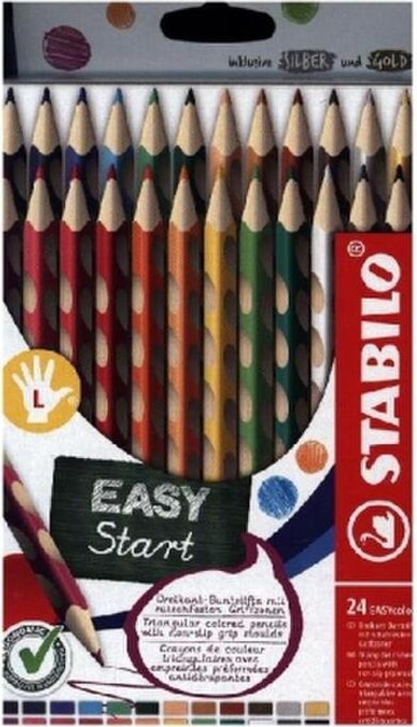 Crayon de couleur ergonomique pour gauchers - STABILO Image du produit 