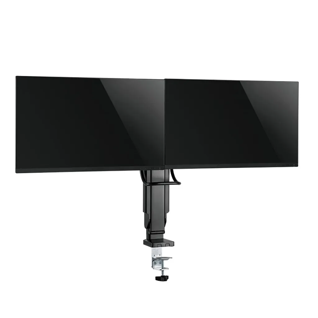 Double Support Écran Ergonomique pour Bureau Télétravail 17-27" - 2