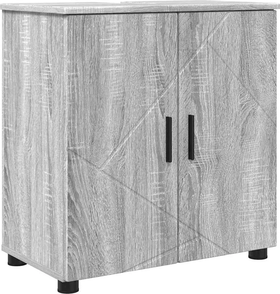 Mobile Sottolavabo SYFAX™ 61 cm Grigio Sonoma - Design Moderno Bagno