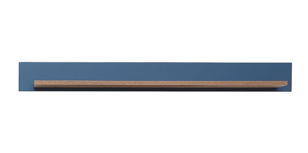 Innostyle Dijon Wandboard Holzwerkstoff Parisian Blue/Haveleiche Cognac