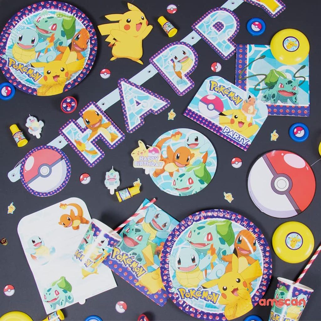 Párty girlanda Pokémon - Happy Birthday - narozeniny - 218 Obrázek produktu 9