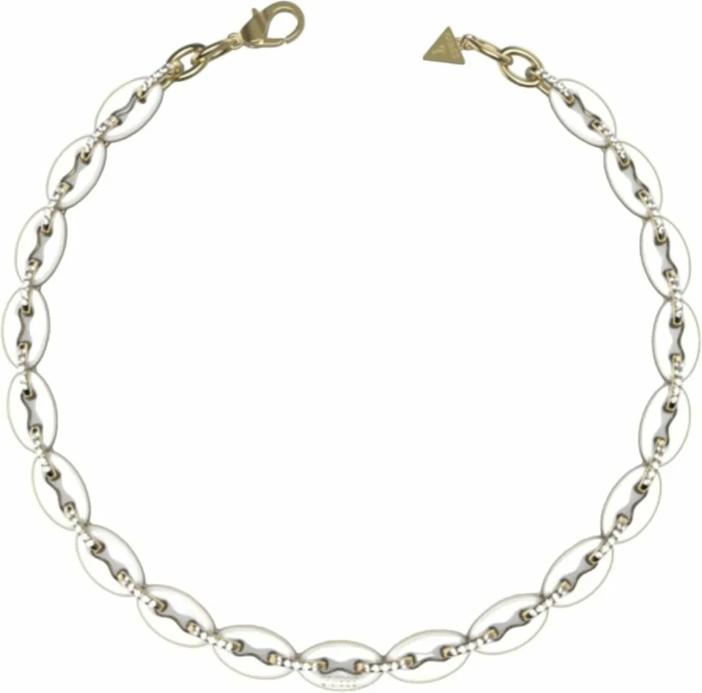 Guess Bracciale Donna Acciaio Gold Logo 4G