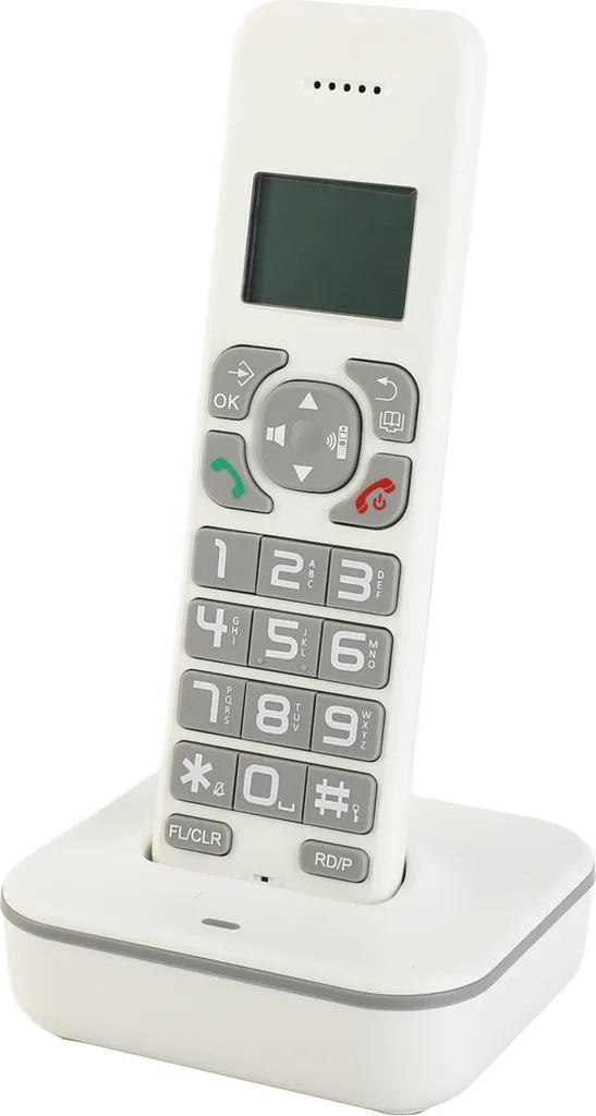 Téléphone sans fil idéal pour conférence et bureau avec écran rétroéclairé
