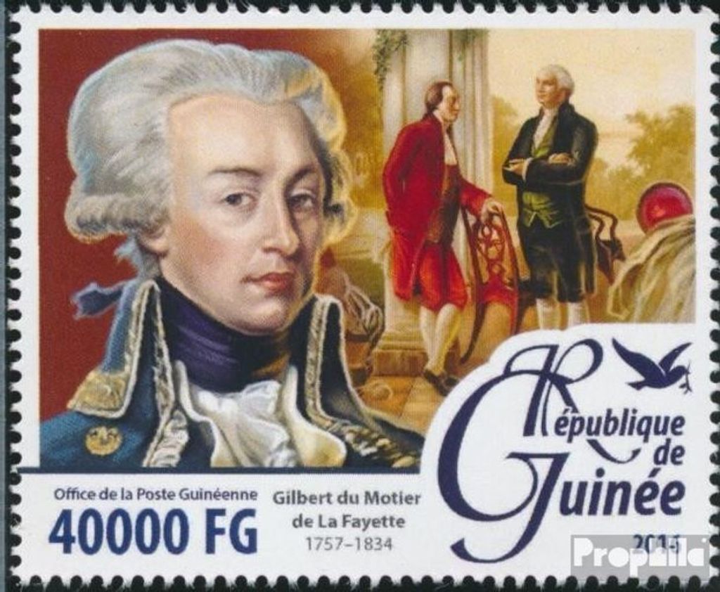Briefmarken Guinea 2016 Mi 11547 (kompl. Ausgabe) postfrisch Maurer