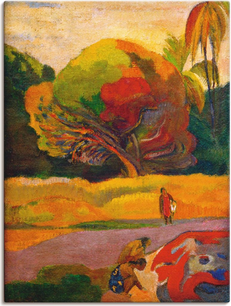 ARTland Leinwandbild Paul Gauguin Frauen am Fluß Größe: Produktbild 
