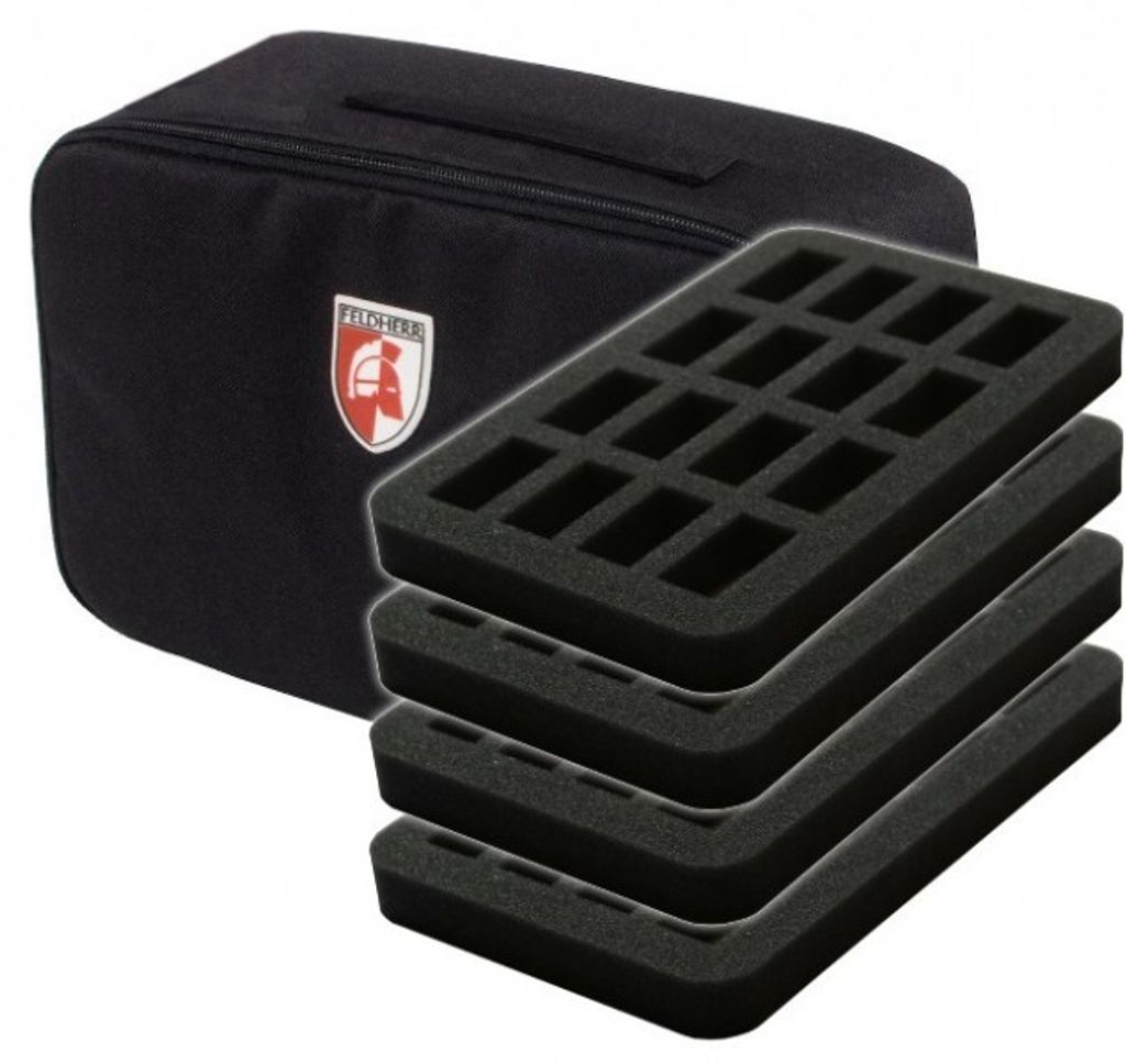 Feldherr MINI PLUS Figuren Tasche 64 Fächer