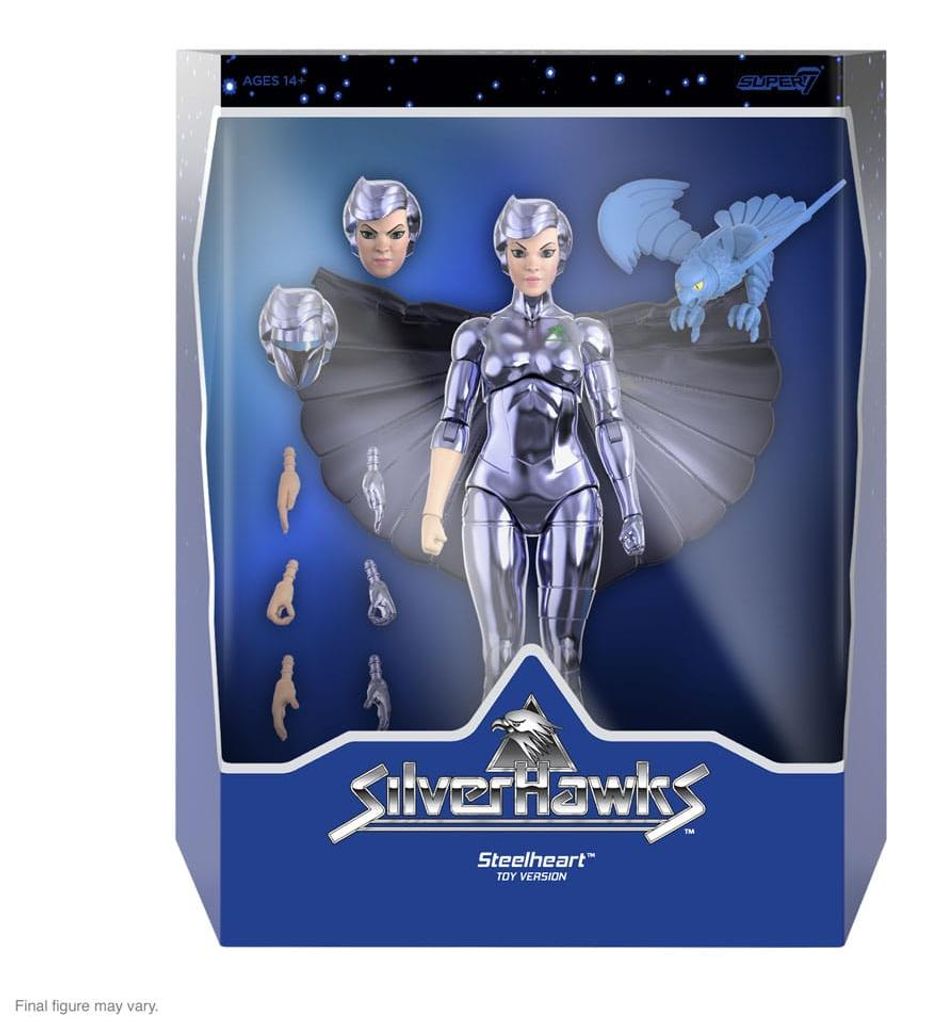 SilverHawks Ultimates Actionfigur Steelheart (Toy Version) 18 cm