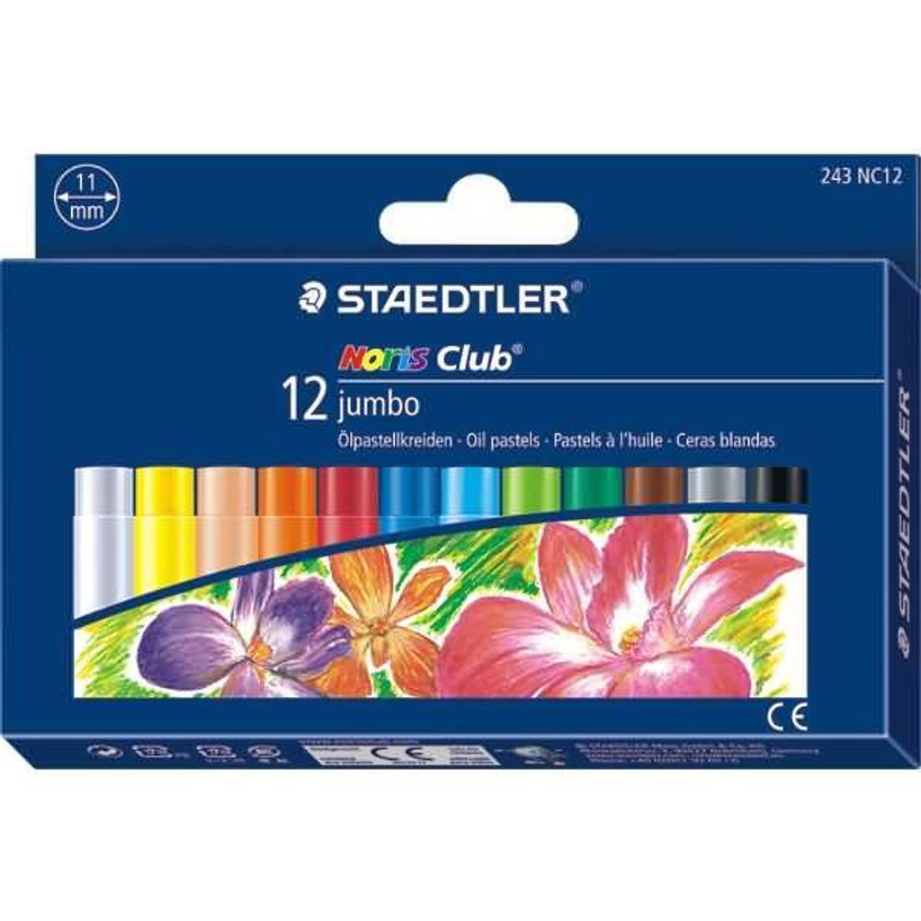 Staedtler Ölpastellkreide jumbo 12St Produktbild 