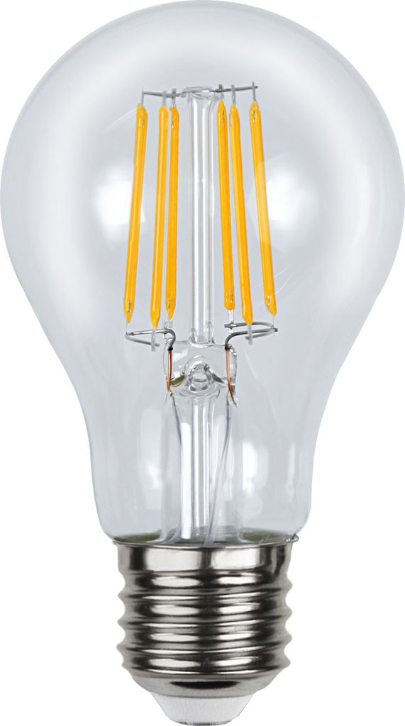 A clear, professional studio shot of a low-voltage LED light bulb against a white background.
