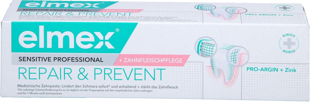 elmex SENSITIVE PROFESSIONAL Repair & Prevent, 75 ml Image du produit 