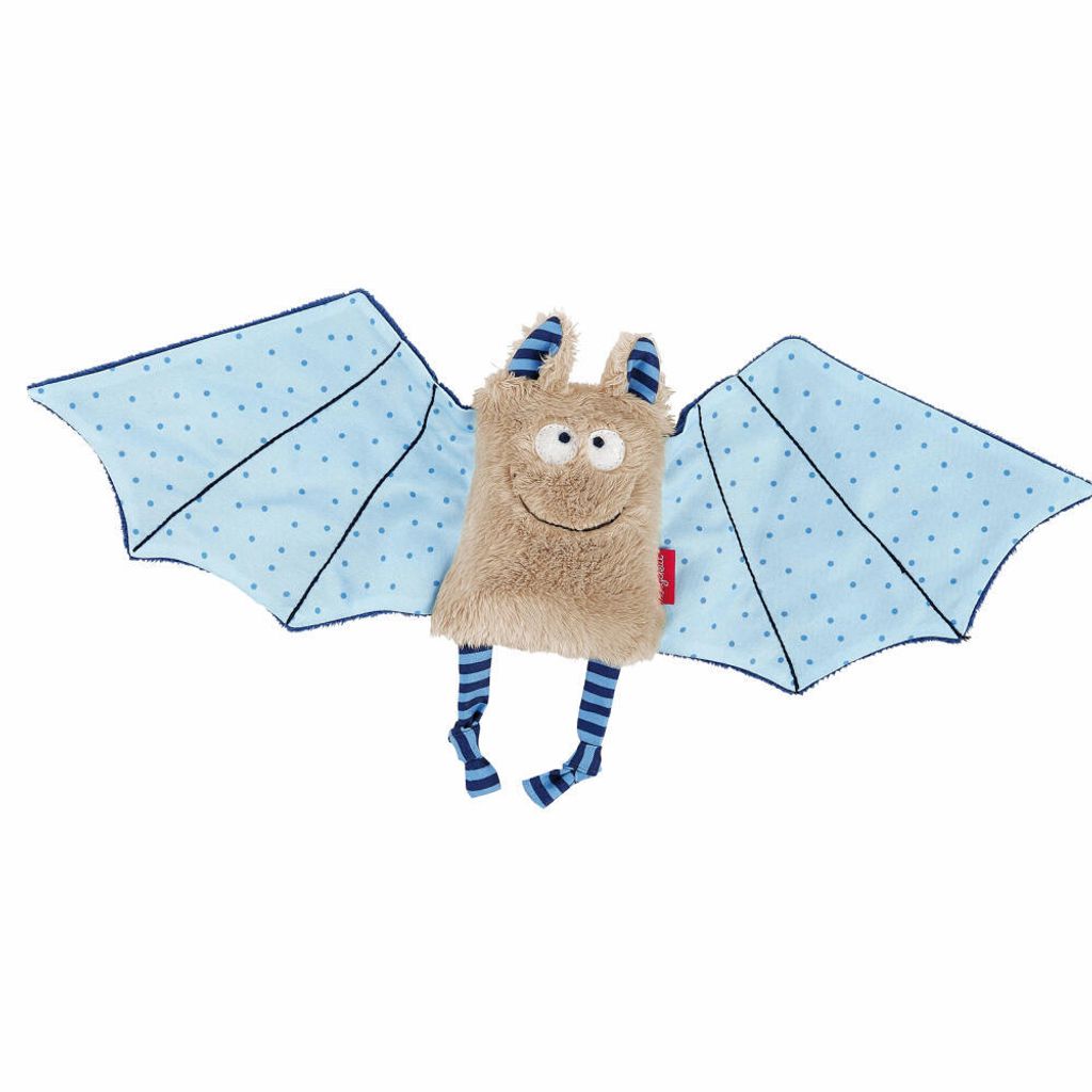 sigikid Schnuffeltuch Fledermaus - Baby bite me!, Maße: 17x43x4 cm; 41099