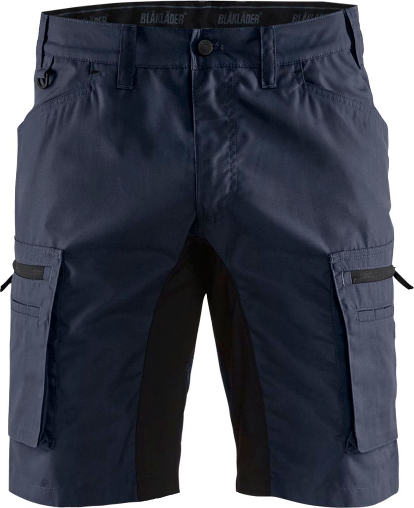 Blakläder Service Shorts Stretch 1449 1845 in div. Farben, Farbe:dunkelblau/schwarz, Größe:48