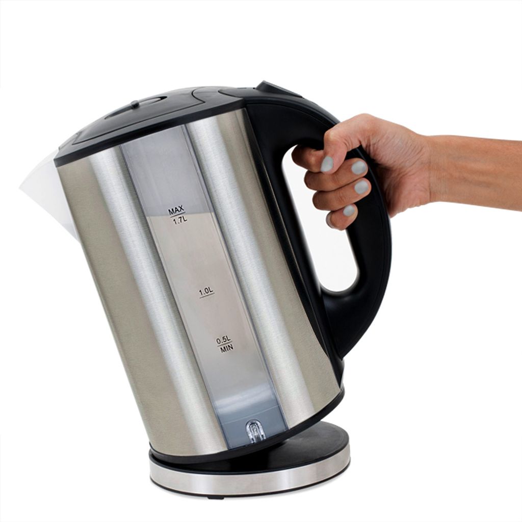 Wasser Kocher Überhitzungs Schutz 1,7 Liter Kalkfilter Küche 2200 Watt drehbar 