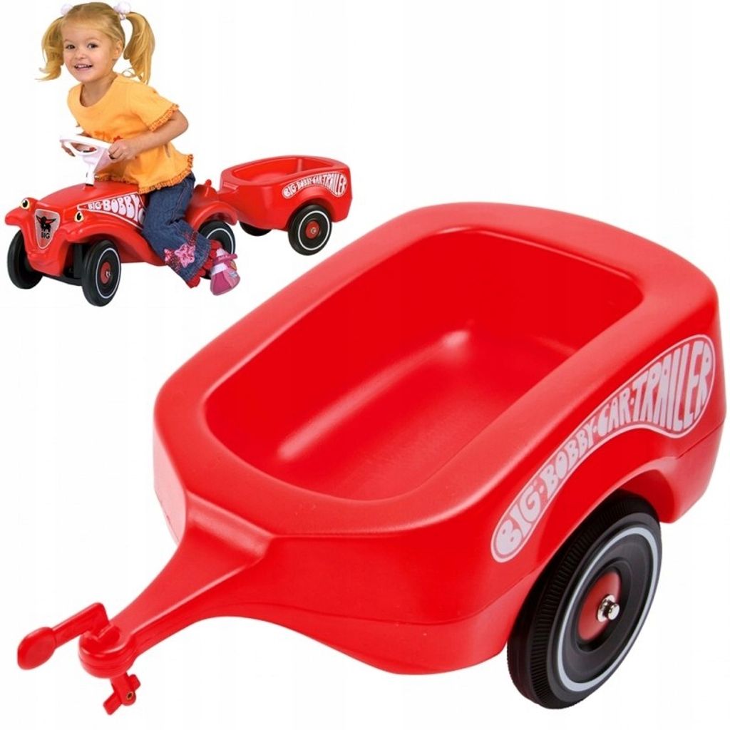 BIG Bobby Car Trailer Red Zdjęcie produktu 7