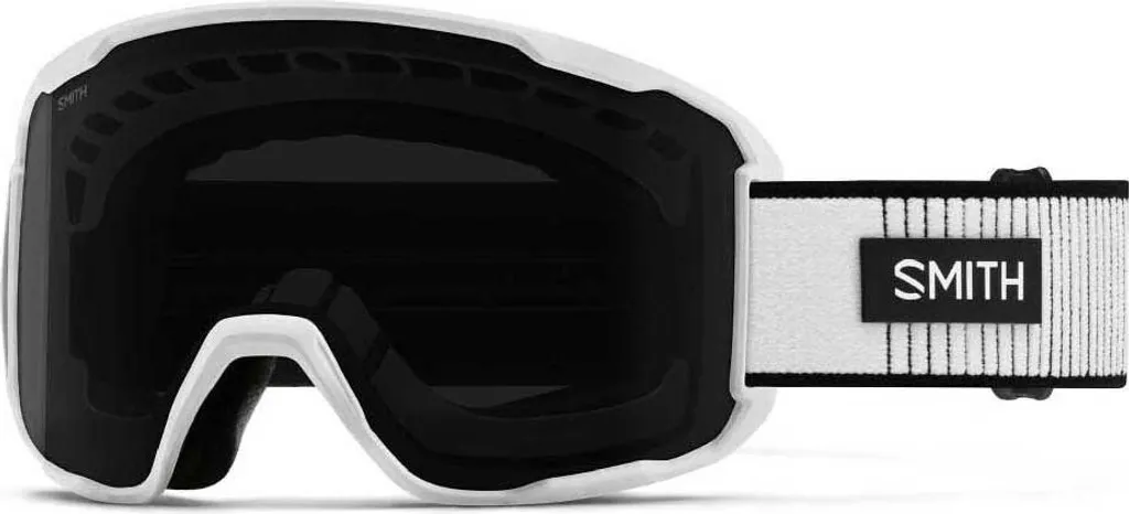 Masque de ski pour grand soleil Smith Preview Blanc Homme Femme