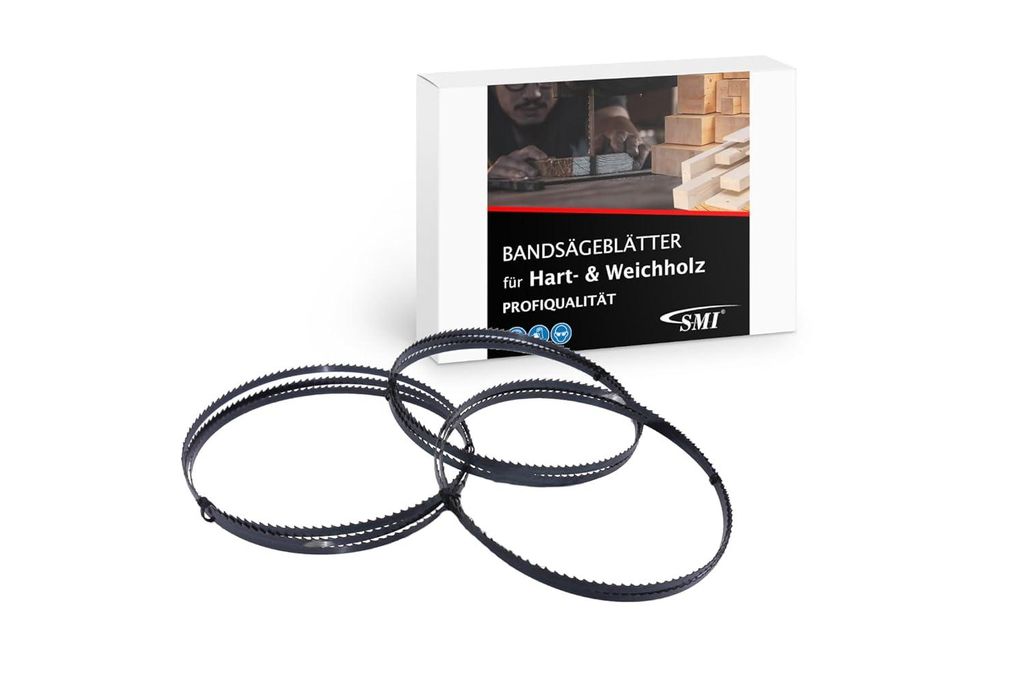 3er SET Bi-Metall M42 Sägeband 1140 x13x0,65 mm 18 ZpZ z.B. Güde MBS 105 V, Scheppach MBS 1200, Parkside PMB 1100 B2