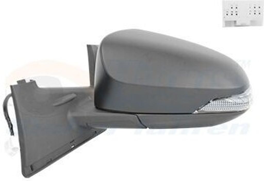 VAN WEZEL 5428817 Außenspiegel Seitenspiegel Links für TOYOTA Yaris Schrägheck (P13) Konvex Beheizt