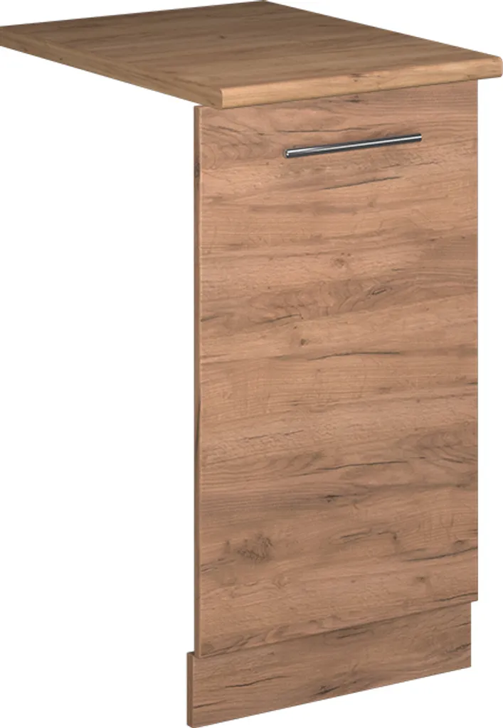 Vicco Pannello frontale della lavastoviglie Fame-Line, 45 cm , PL Rovere, Quercia dorata/Quercia dorata