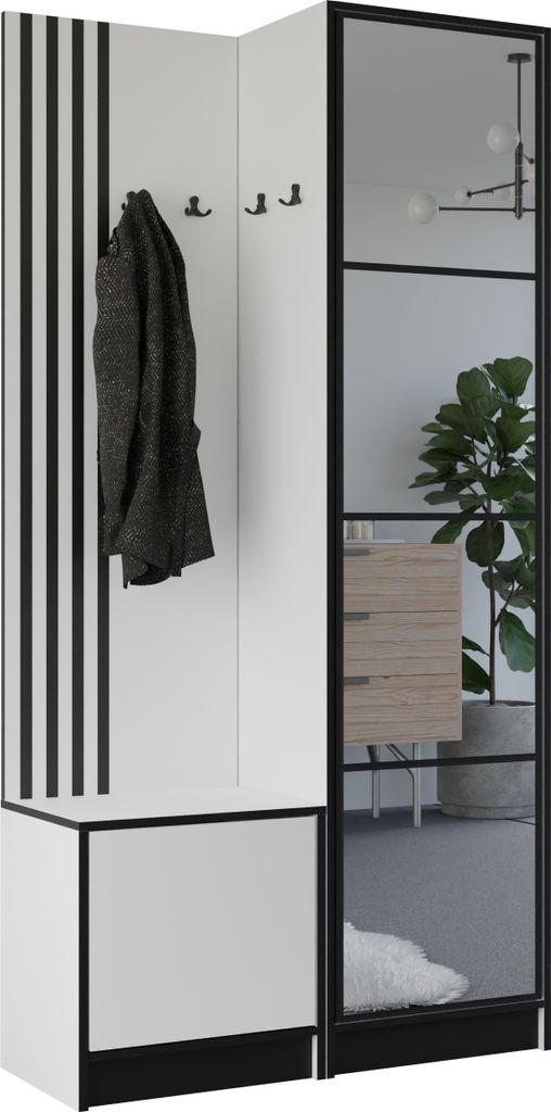 KIER FURNITURE Armoire EDEN, armoire de chambre, penderie, Image du produit 