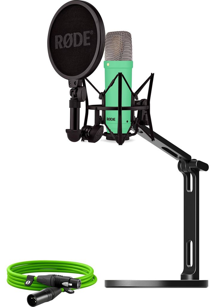 Rode Microphones NT1 Signature +XLR-Kabel+Desktop Studio Arm