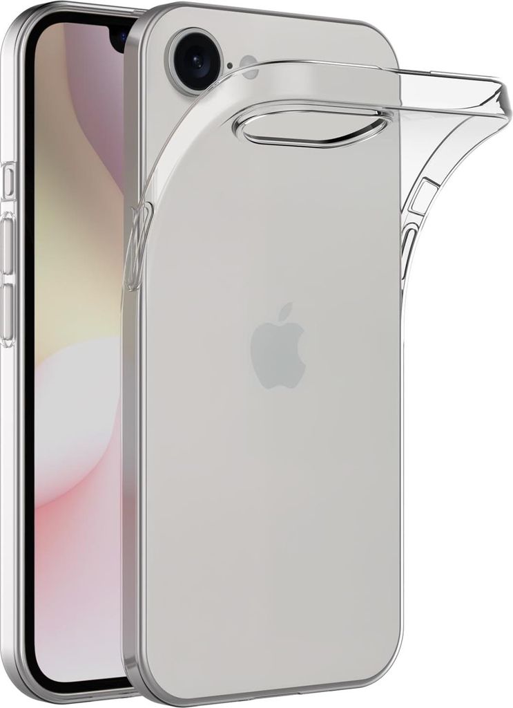 Hülle für iPhone 16e/iPhone 17e Dünn Crystal Transparent Soft TPU Case Schutzhülle