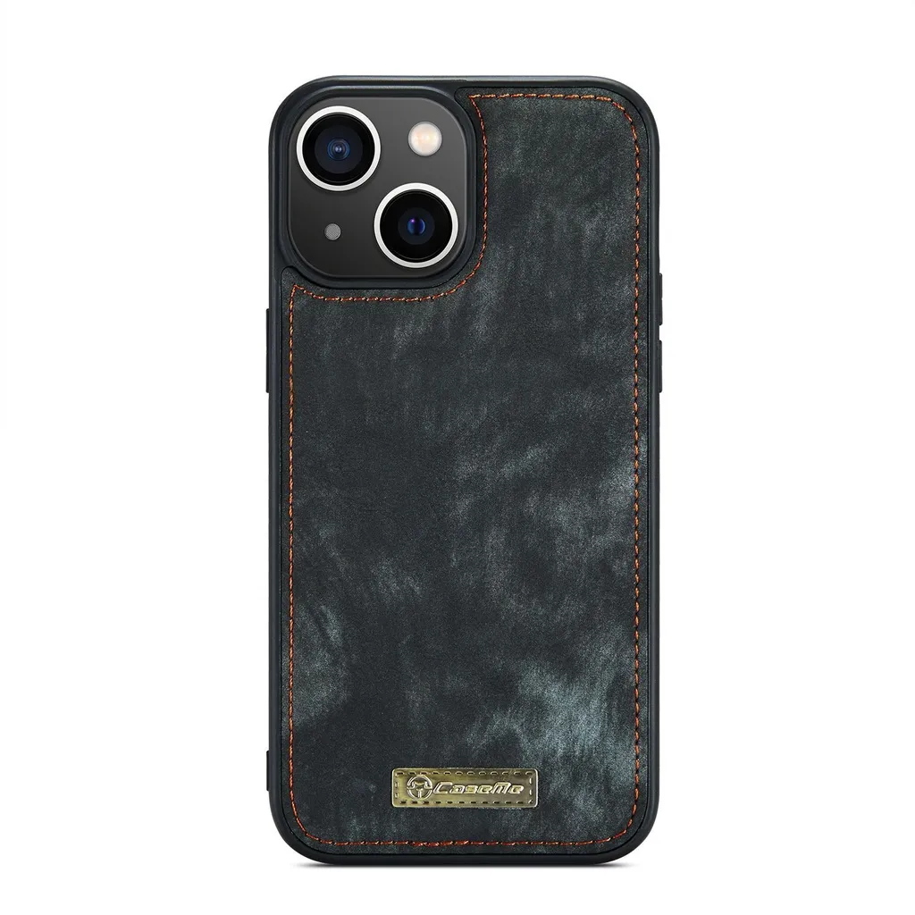 Cover iPhone 14 Luxury Zipper | Custodia Portafoglio Business in Pelle - 5