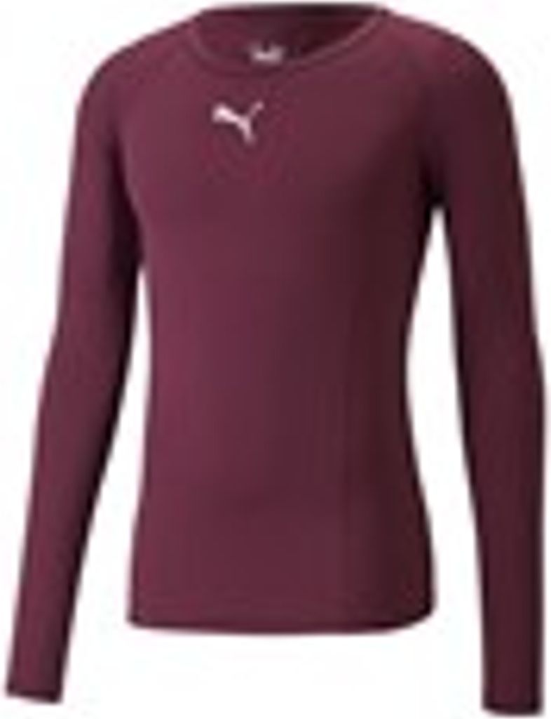 PUMA LIGA Baselayer langarm Funktionsshirt Herren 57 - grape wine XXL
