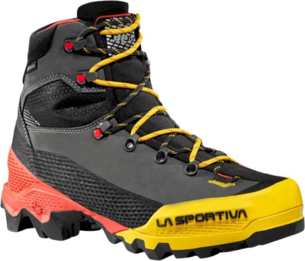 La Sportiva Aequilibrium LT GTX black/yellow Bergschuhe EU 46