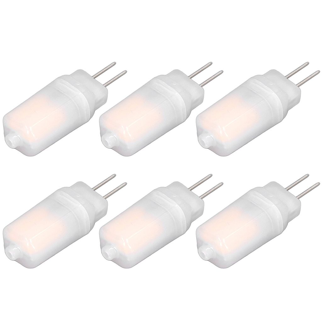 sada 6 žiaroviek G4 LED 12V 3W - 360° svetlo a rozptyl Obrázok produktu 