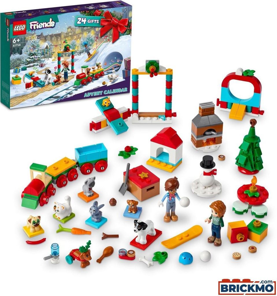 LEGO 41758 Friends Adventný kalendár 2023, vianočný Obrázok produktu 28